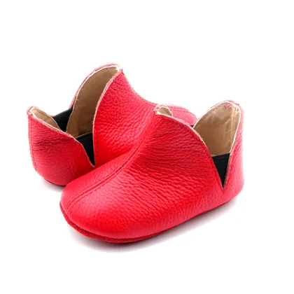 2017 Newest Design Winter Toddler Boots Soft Sole Leather Baby Boot