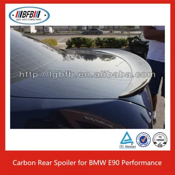 For BMW E90 05~12 3 Series E90 Performance style carbon fiber Trunk Spoiler