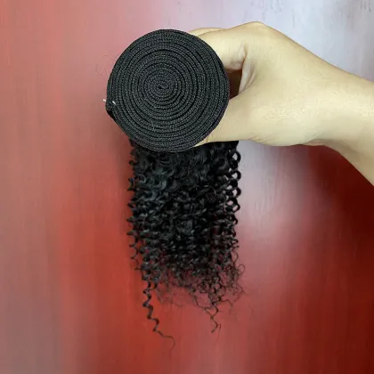 Colored curly hair bonnet curly human hair bundles with closure, Brazilian curly cuticle aligned virgin hair bundles