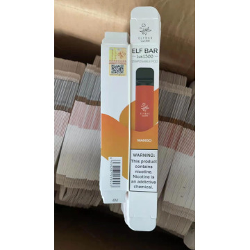 1500 Elf Bar Vape pen Kits Disposable