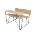 Estudiantes escolares desmontables escritorios y sillas
