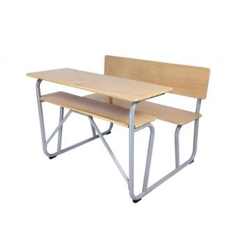 School detachable students double desks and chairs