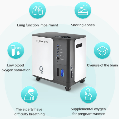 CE-godkänd oxigeno portatil oxygenerator