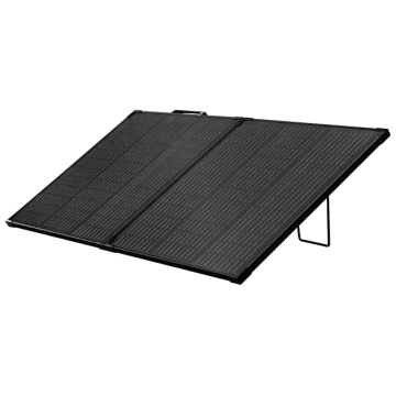 Dihe 100W Ultra-Thin Solar Panel with Adjustable Kickstand for RV and Camping
