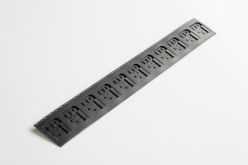 Hochwertiges transparentes Trägerband