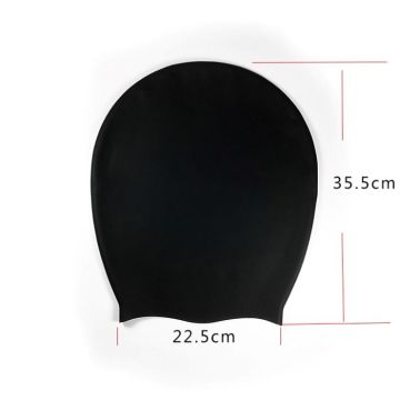 Personalisierte Duschhaube für langes Haar