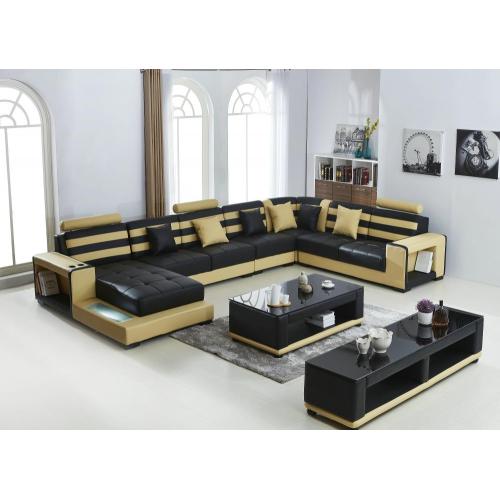 Neueste Design-Wohnzimmer-Sofa-Kombination