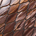 Brown Mosaïque Lanterne En Verre Craft Hôtel Mosaïque