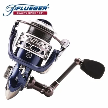 Pflueger PATRIARCH 9530 9535 Spinning Fishing Reel 9+1BB 5.2:1 Anti Corrosion + A Free Reel bag + Spare spool