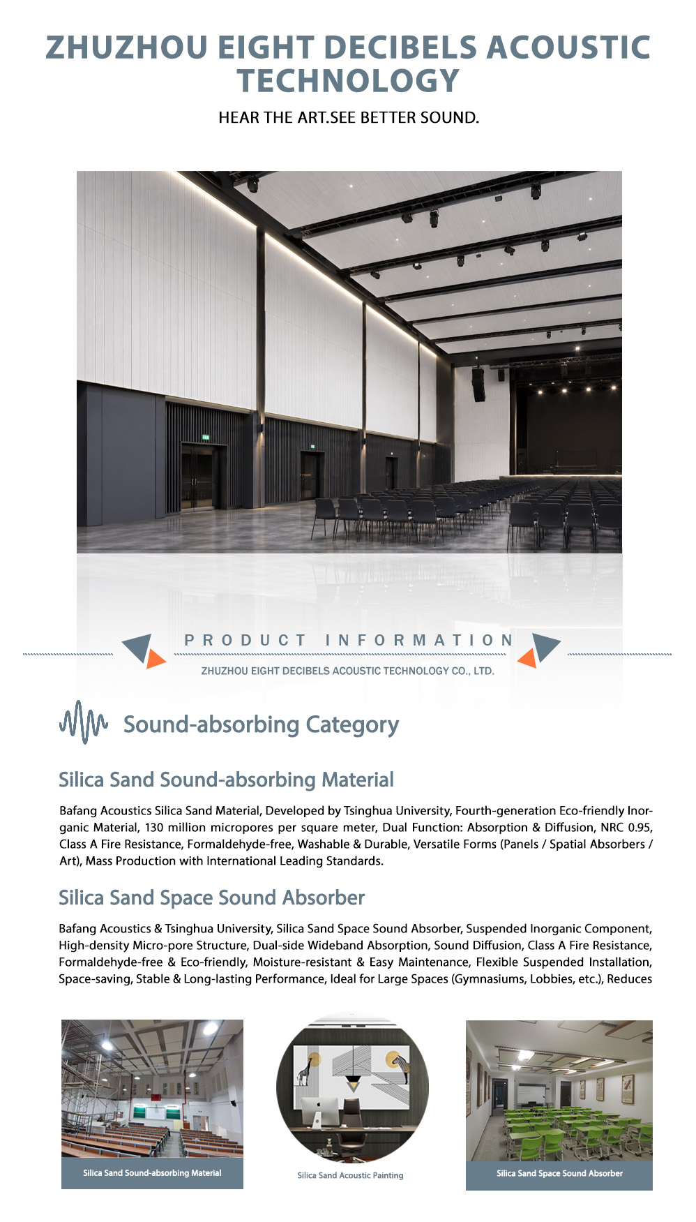 White Metal Composite Perforated Acoustic Panels-Z