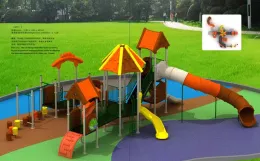 Outdoor Playground slide