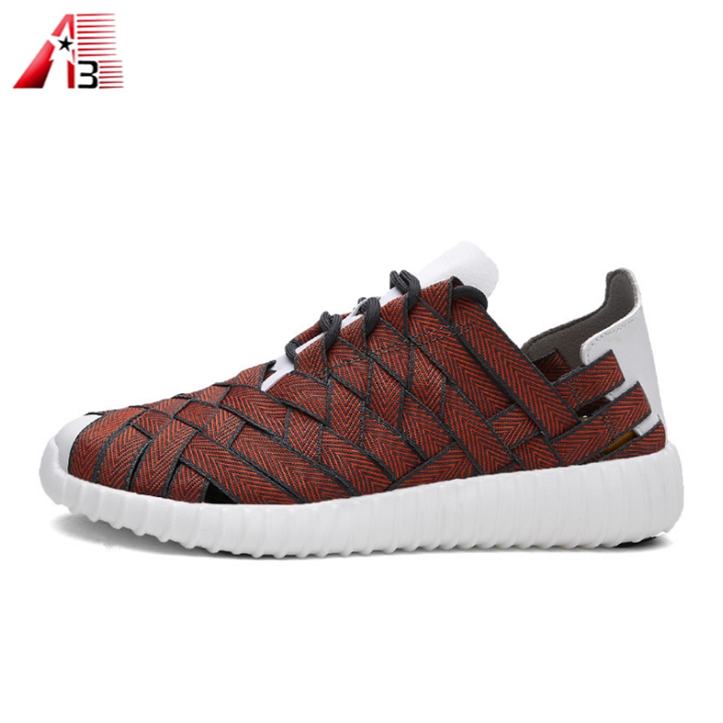 Fashionable Breathable Elastic Woven Shoes