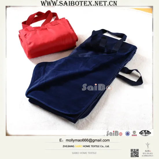 water proof softextile travel blanket