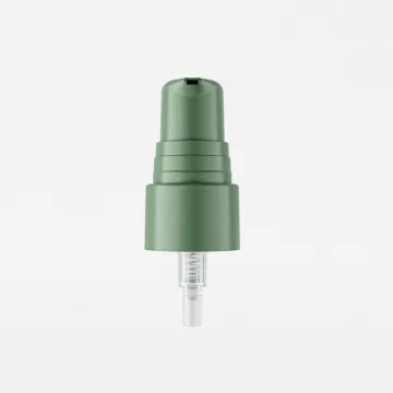 manufacturers wholesale color customized 18mm 20mm 24mm 410 cream pump with half cap for bottle