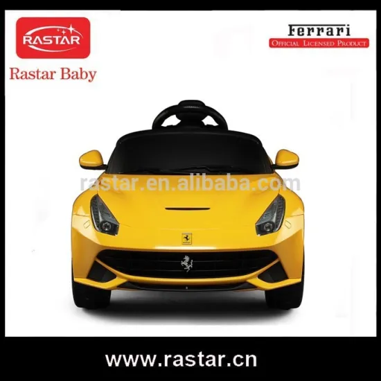 RASTAR Ferrari kids electric car ride on car pedel car 12V