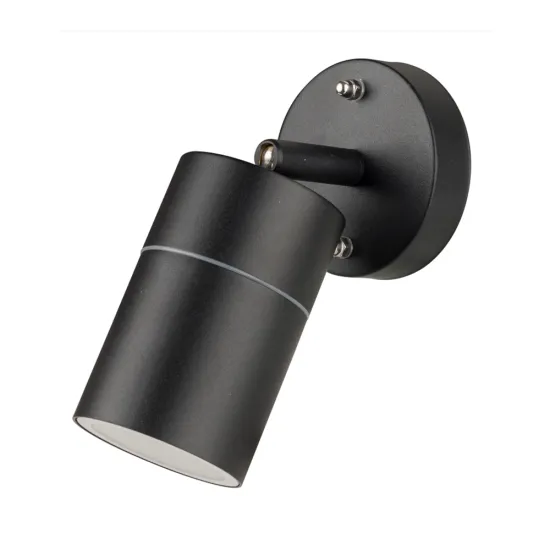 Adjustable Angle Outdoor Wall Lamp with Stainless Steel Body: Perfect for Courtyard Lighting