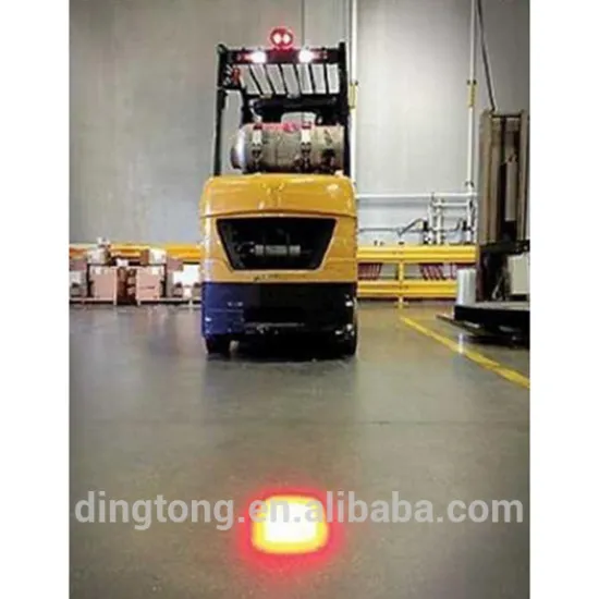 80v Red Warning Light 10w Led Forklift Safety Light