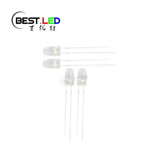Super Bright 5mm Orange LED 600nm without Collar