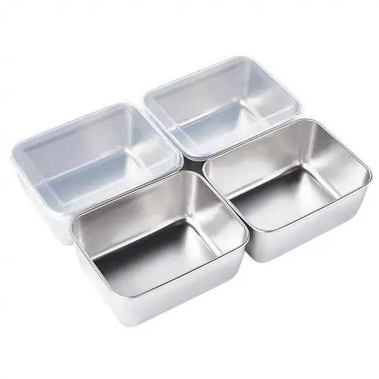 Durability Box Simpanan Makanan Keluli Tahan Karat Transparent Lid Bekas Penyimpanan Makanan Perfect Freshness" 

However, for better clarity and SEO optimization, you might consider refining it to:

"Transparent Rust-Resistant Food Storage Box with Perfe