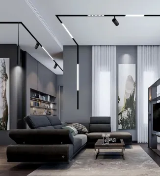 Dimmable Commercial Led Track Light High Lumen Ra90