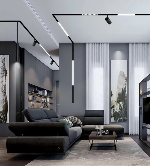 Dimmable Commercial Led Track Light High Lumen Ra90