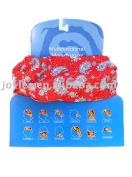 printing seamless 12 in 1,bandana,seamless bandana, multifunctional bandana,multifunctional headwear,seamless scarf
