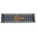 Op een rack gemonteerde 19-inch 1U SC/APC groene splitter