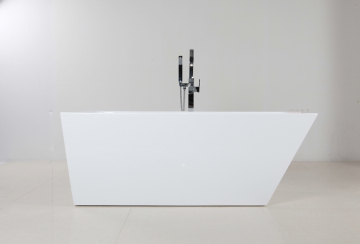 Acrylic Freestanding Bathtub with Fiberglass and Resin