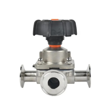 Sanitary Stainless Steel 304 316L Manual Diaphragm Valve