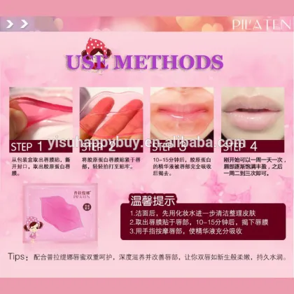New Brand Collagen Crystal Lip Mask, Moisturizing Lip Mask Lip film