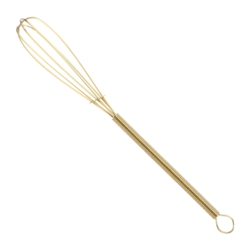 Eco-Friendly Small Round Stainless Steel Wire Mixer Egg Whisk for Kitchen Use