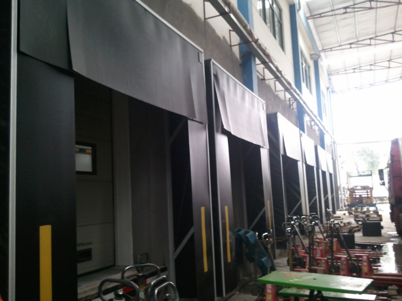 Mechanical Retractable Loading Dock Shelter