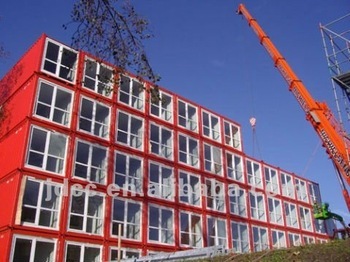luxury prefab container house