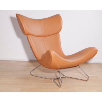 レザーBoconcept Imolaラウンジチェアとスツール