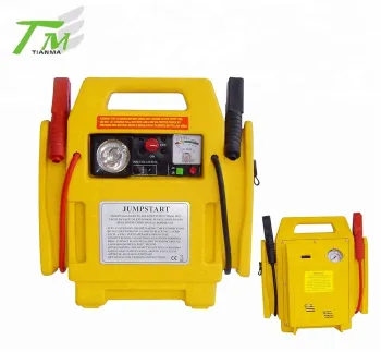 12V Jump Start Auto Power Station with Air Compressor - Emergency Car Starter
