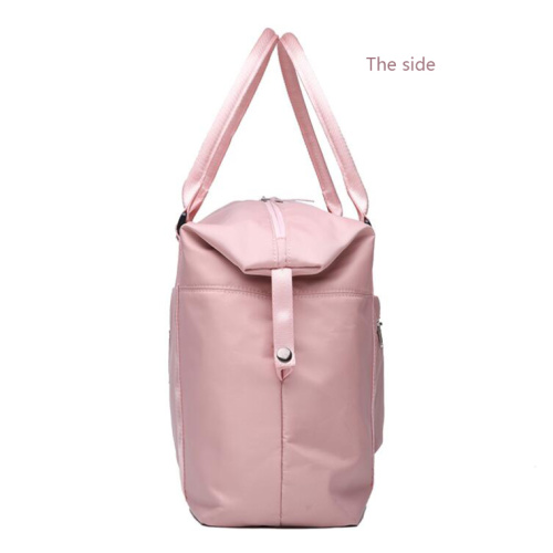 Stylish Sports Folding Pink Women Travel Duffel Bag