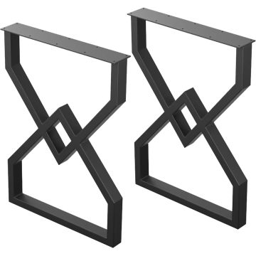 أرجل طاولة طعام صناعية حديثة مقاس 28 بوصة