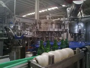 Coca Cola Carbonated Drink Filling Machine , Automatic Bott