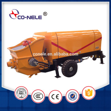 stainless steel sculpture electromotor concrete pump
