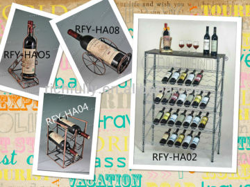 2014 Hot Sale Metal Wine Display Rack