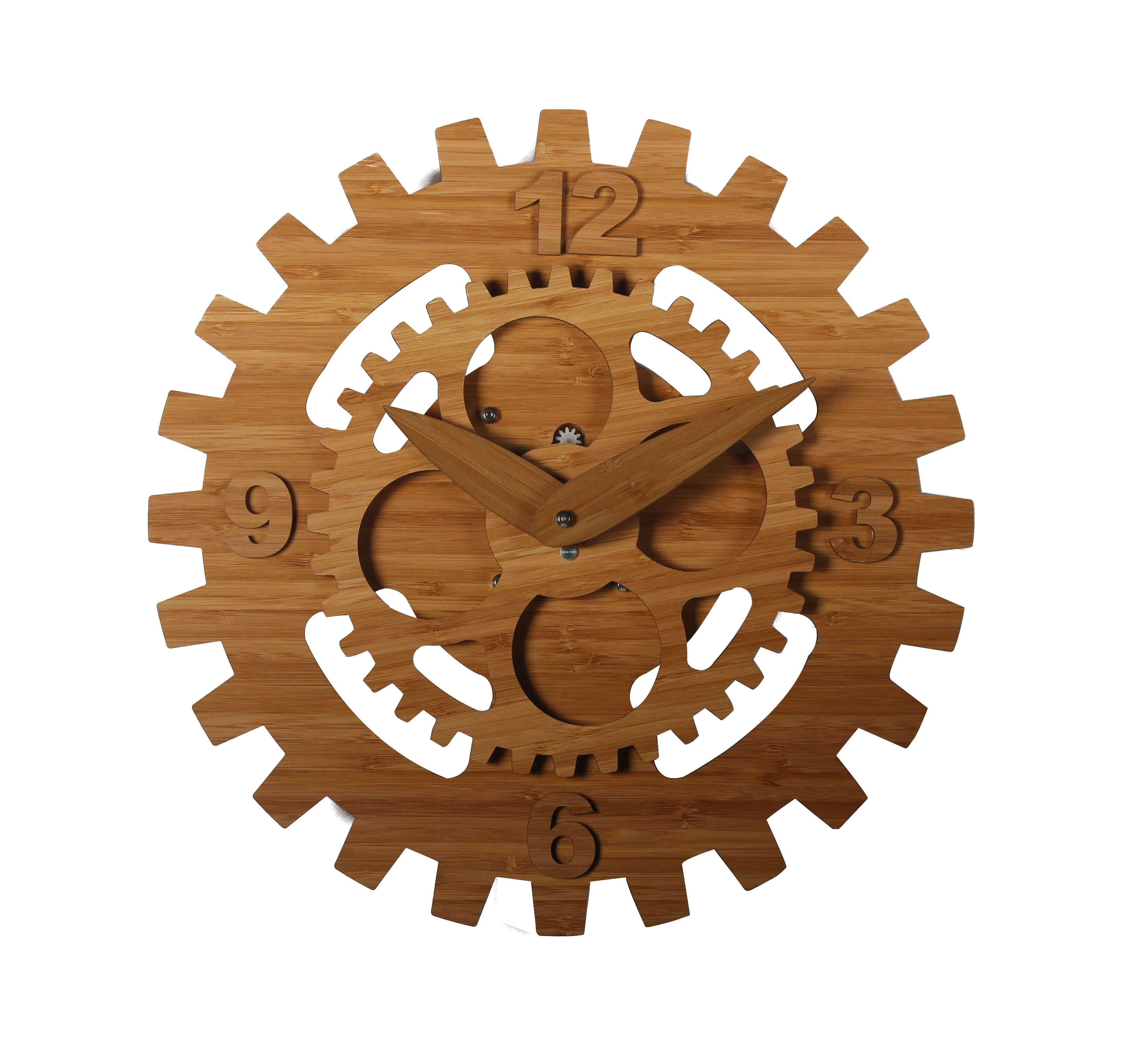 Wood Gear Clock