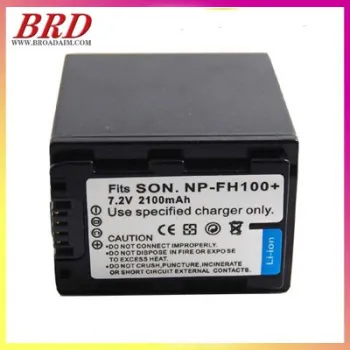 NP-FH100 Digital Battery Pack for Sony NPFH100 DCR-HC48