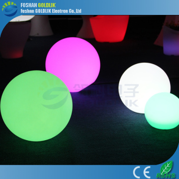 Glowing LED Spheres light ball swimming pool with waterproof IP65 GKB-020RT