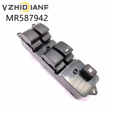 Power Window Master Switch Front vänster MR587942 för Mitsubishi Lancer 2008-2009