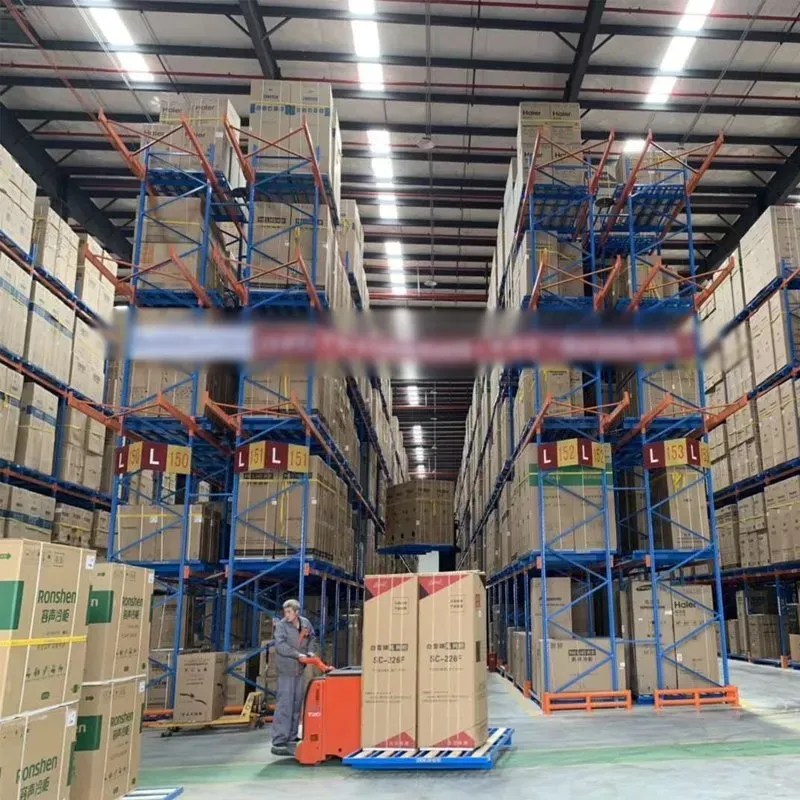 High-Capacity AS/RS Warehouse Racking System