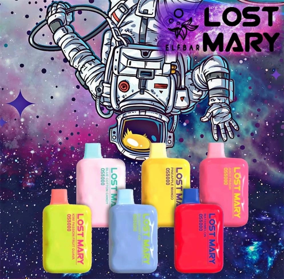 Verlorene Mary OS5000 Puffs Einweg -Vapes