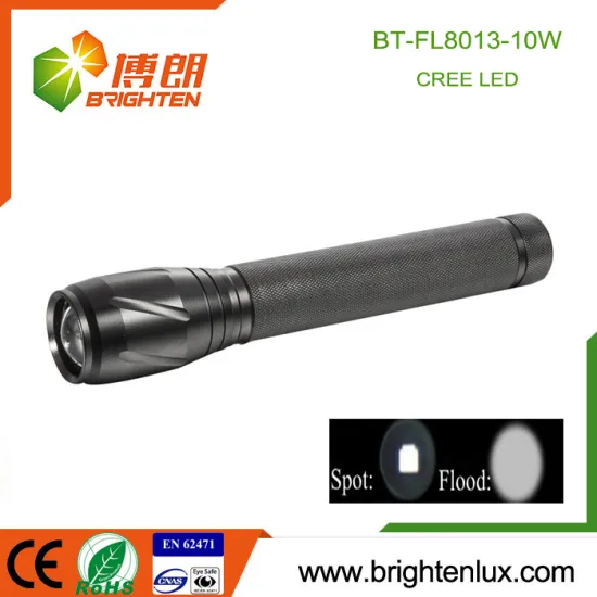 Factory Supply Metal 3 C Power Cell 5 mode light Multi-functional Strobe Zooming xml t6 10w Cree long Range Flashlight Torch