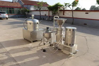 Commercial Automatic Soy Milk Maker and Nut Milk Processing Equipment