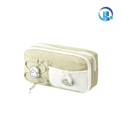 Large-capacity cute niche stationery box