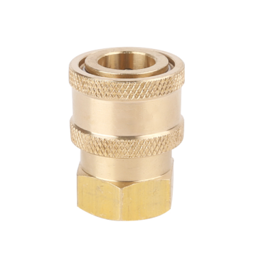 1/4 Inch Male and Female High Pressure Washer Brass Ball Quick Connect Coupler